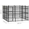 Outdoor Dog Kennel Steel 89.2 ft