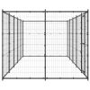 Outdoor Dog Kennel Steel 130.2 ft