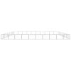 Dog Kennel Silver 1076.4 ft Steel