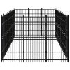 Outdoor Dog Kennel Steel 267.8 ft