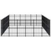 Outdoor Dog Kennel Steel 595.2 ft