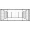 Outdoor Dog Kennel Steel 573.1 ft