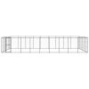 Outdoor Dog Kennel Steel 703.3 ft