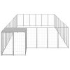Dog Kennel Silver 247.5 ft Steel