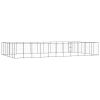 Outdoor Dog Kennel Steel 859.6 ft