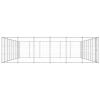 Outdoor Dog Kennel Galvanized Steel 703.3 ft