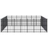 Outdoor Dog Kennel Steel 486.1 ft