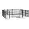 Outdoor Dog Kennel Steel 416.7 ft