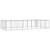 Outdoor Dog Kennel Steel 468.9 ft