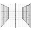 Outdoor Dog Kennel Steel 182.3 ft