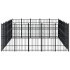 Outdoor Dog Kennel Steel 347.2 ft