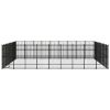 Outdoor Dog Kennel Steel 803.5 ft