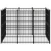 Outdoor Dog Kennel Steel 89.2 ft