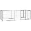 Outdoor Dog Kennel Steel 130.2 ft