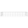Outdoor Dog Kennel Galvanized Steel 859.6 ft