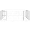 Outdoor Dog Kennel Galvanized Steel 390.7 ft