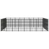 Outdoor Dog Kennel Steel 476.2 ft