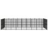 Outdoor Dog Kennel Steel 446.4 ft