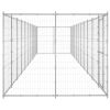 Outdoor Dog Kennel Galvanized Steel 286.5 ft