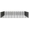 Outdoor Dog Kennel Steel 992 ft