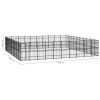 Outdoor Dog Kennel Steel 992 ft