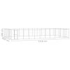 Outdoor Dog Kennel Galvanized Steel 859.6 ft