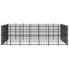 Outdoor Dog Kennel Steel 347.2 ft