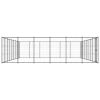 Outdoor Dog Kennel Steel 703.3 ft