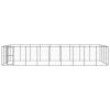 Outdoor Dog Kennel Steel 468.9 ft