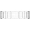 Outdoor Dog Kennel Steel 390.7 ft