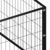 Dog Kennel Black 301.4 ft Steel