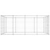 Outdoor Dog Kennel Galvanized Steel 156.3 ft