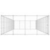 Outdoor Dog Kennel Galvanized Steel 573.1 ft