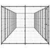 Outdoor Dog Kennel Steel 234.4 ft²